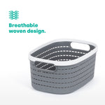 8l Ulana Woven Basket - Grey
