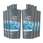 Men+care 3-in-1 Body, Face & Hair Wash Hydrating Clean Comfort 700ml, 6 Pk