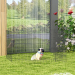 8-panel Diy Dog Pen With Door For Indoor/outdoor Use, 91cm High