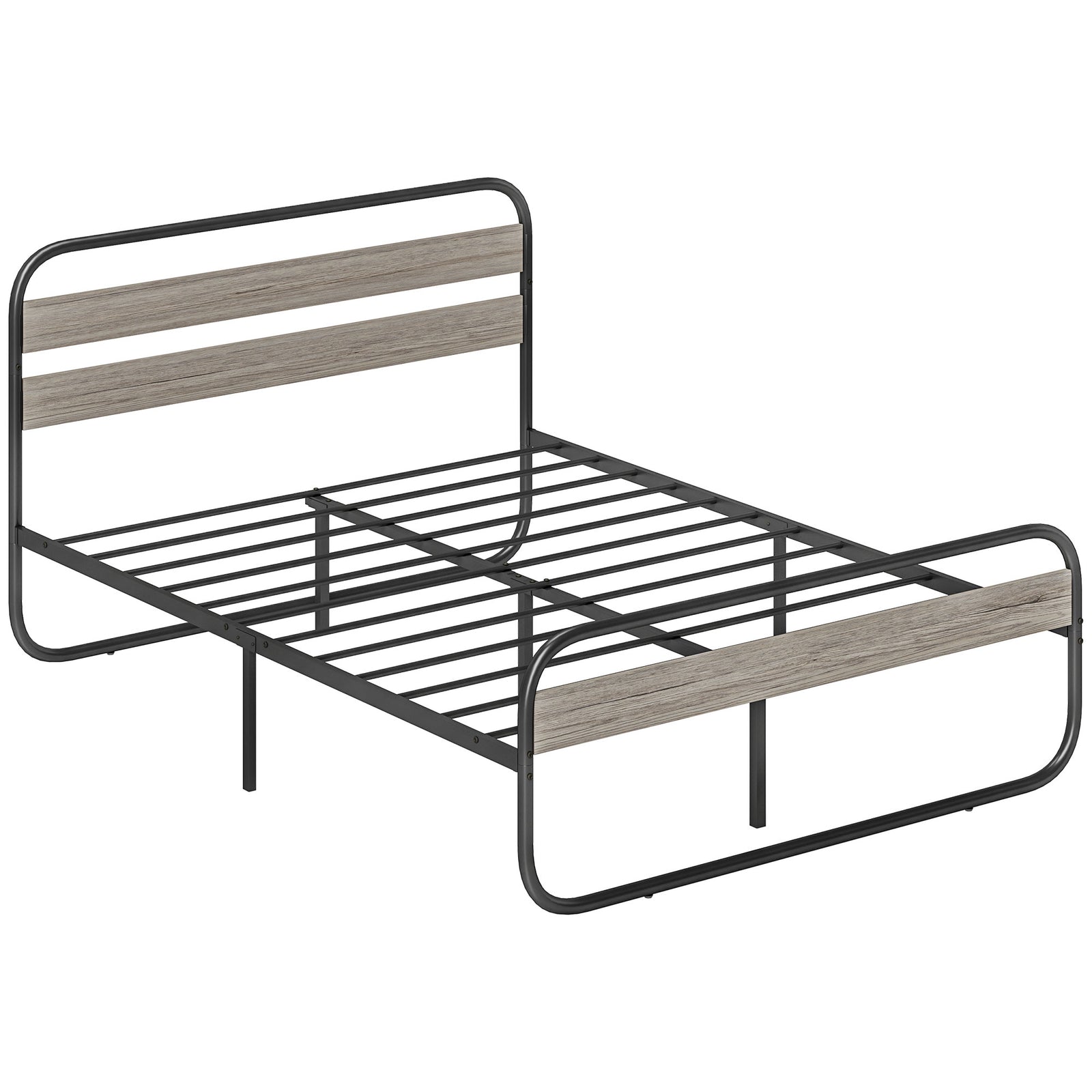 Single/double/king Metal Bed Frame With Under Bed Storage | King