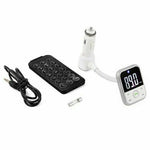 Bluetooth Mp3 Player Fm Transmitter Hands-free Car Kit Charger