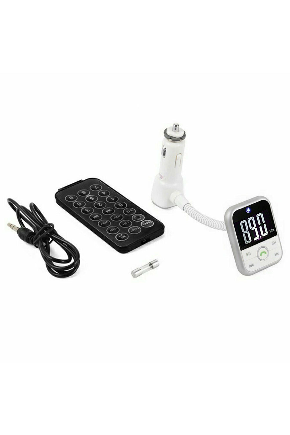 Bluetooth Mp3 Player Fm Transmitter Hands-free Car Kit Charger