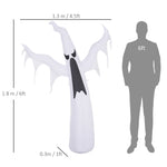 1.8m Inflatable  Halloween Party Decoration Ghost Light Up Led W/ Fan