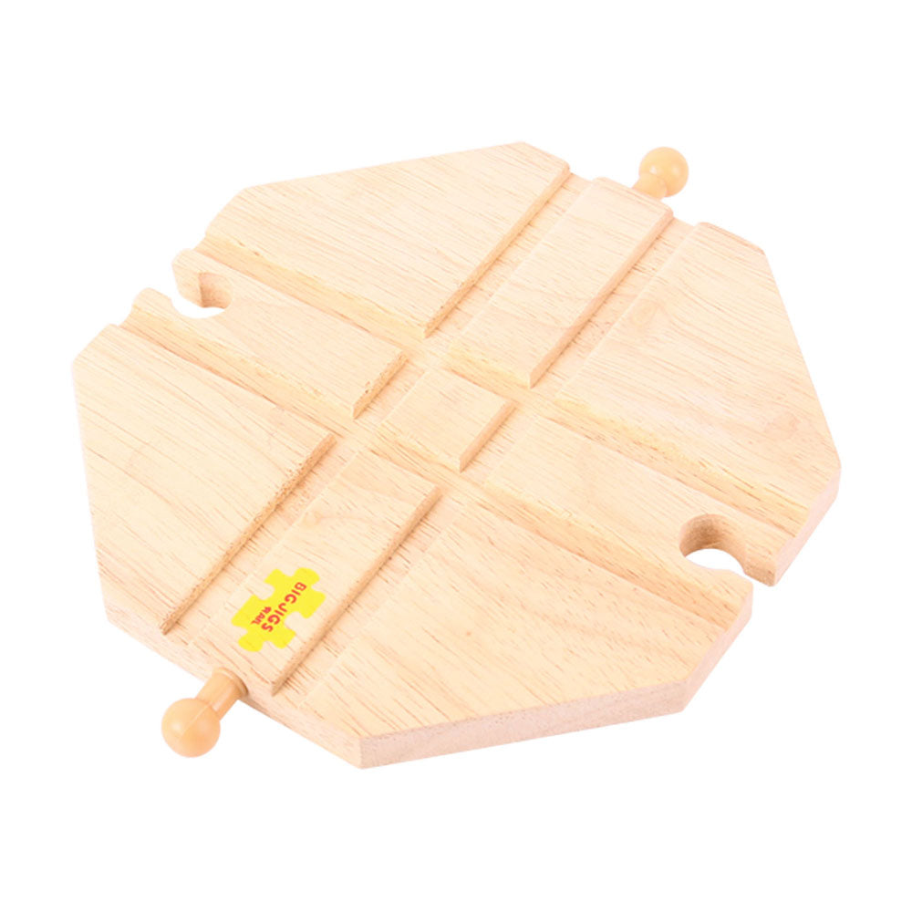 Railway Crossing Plate for Wooden Train Sets