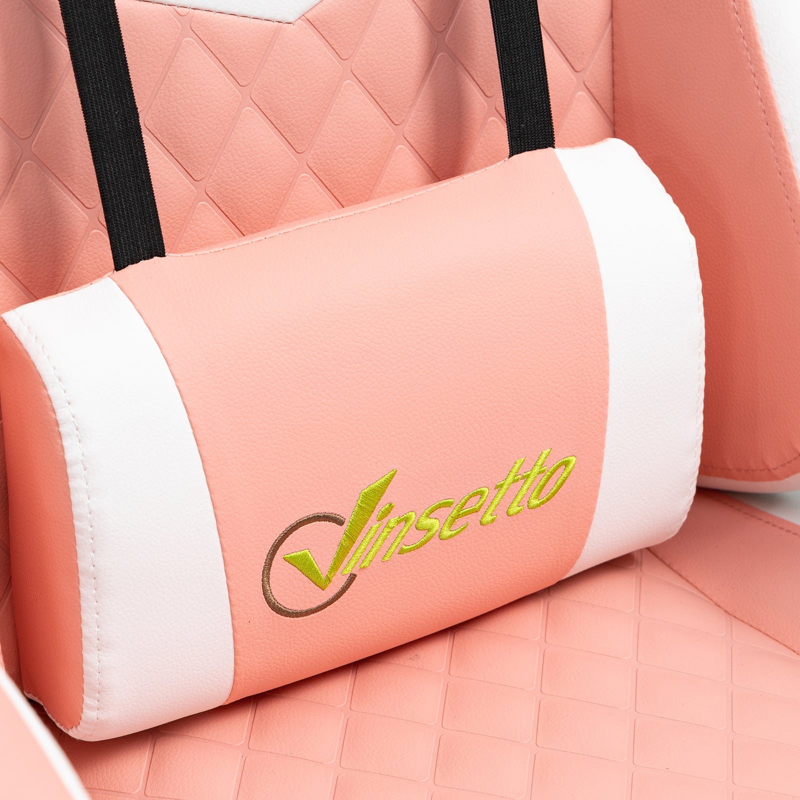 Racing Gaming Chair Lumbar Support | Pink