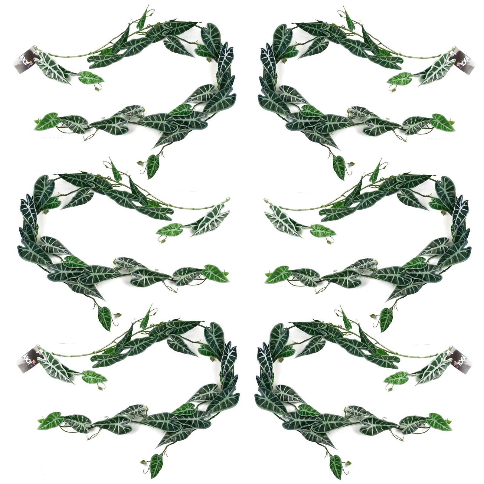 6 X 180cm Artificial Hanging Trailing Amazonica Plant