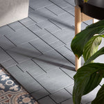 Pack Of 10 Mosaic Composite Interlocking Decking Tiles | Light Grey