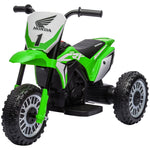 Honda Crf450rl Licensed 6v Kids Electric Motorbike W/ Horn | Green