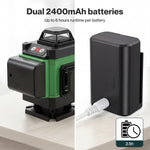 16 Line Laser Level 4d Green Cross Line Self Leveling Rotary Measure | Green