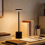 Breeins Industrial-style Rechargeable Dimmable Table Lamp Night Light
