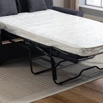 Lewiston Fabric Pull Out Sofabed | Charcoal Grey