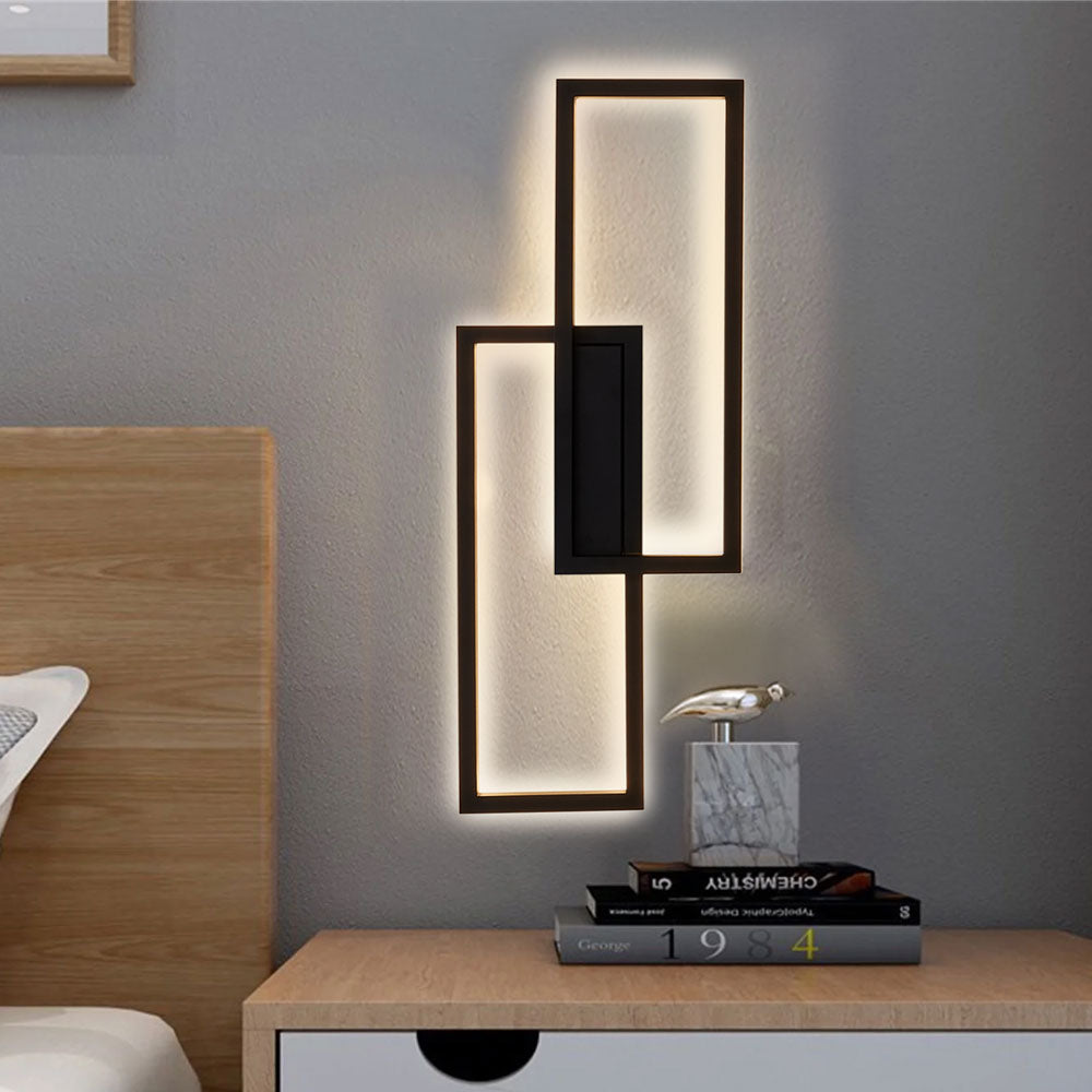 Industrial Rectangular Led Wall Light