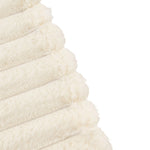 Cozy Striped Throw Blanket Soft Double-sided Use, Warm, Fade-resistant & Easy To Clean | Double | Beige