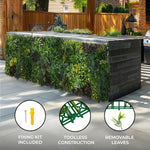 Cassia Artificial Wall Tile X 3 - 100cm X 100cm