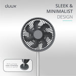 Rize Portable Fan With Rechargeable Battery | Grey