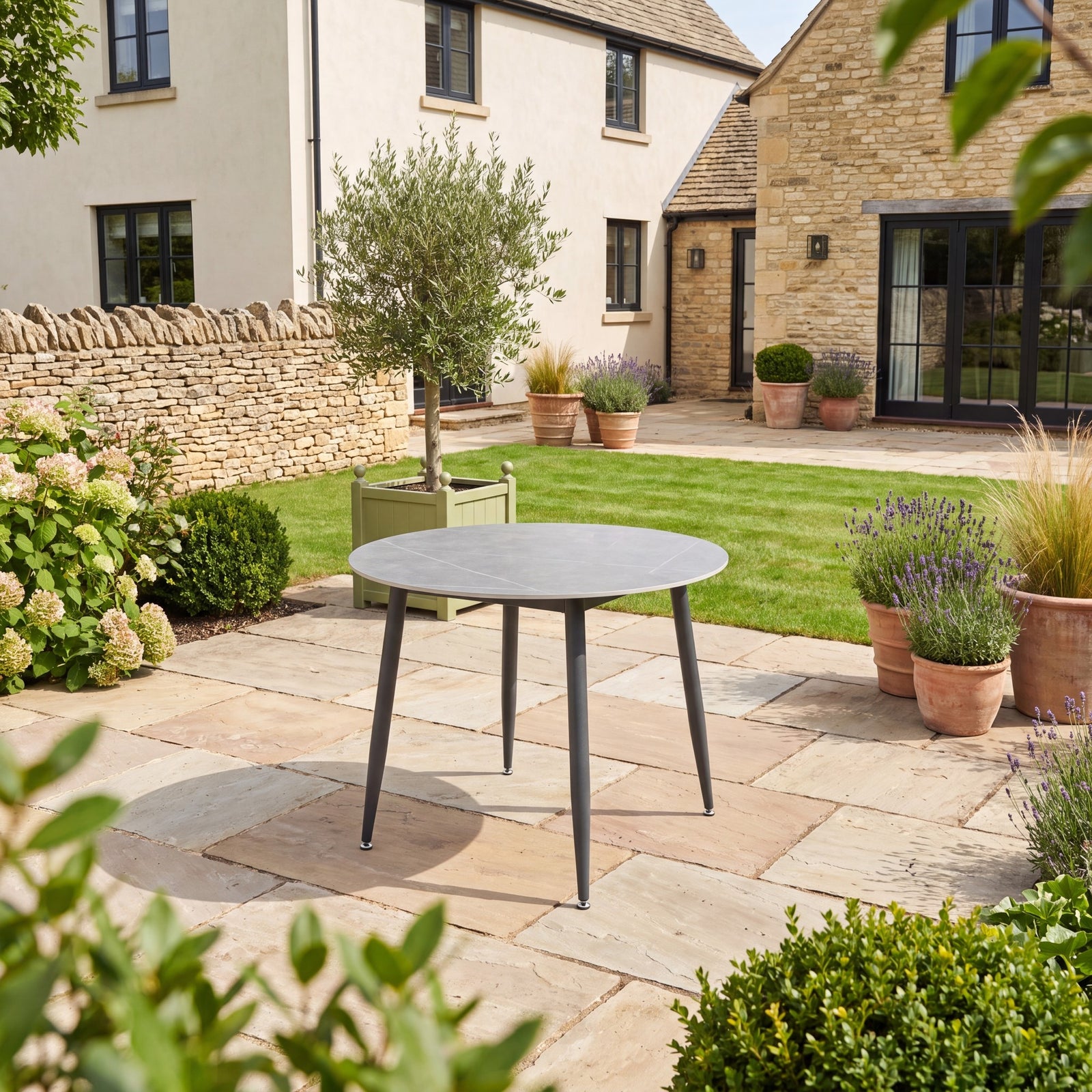 Westcott 4 Seater Garden Dining Set | Grey