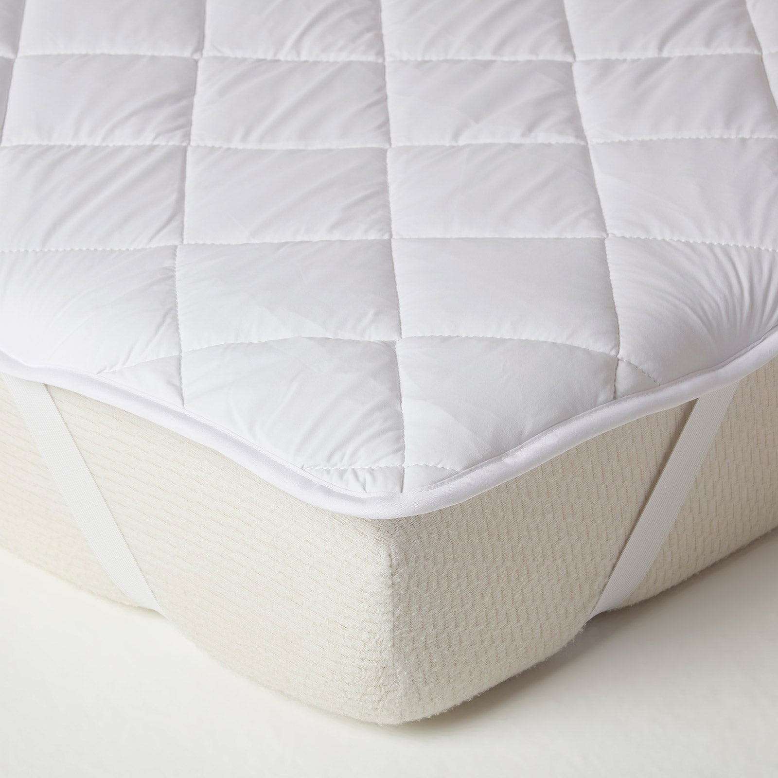 Advanced Cooling Mattress Topper | Cot Bed | White