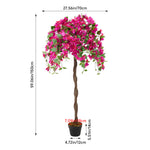 Artificial Bougainvillea Tree In Pot For Decoration | 150cm