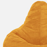 Dalton Cord Bean Bag Chair | Yellow