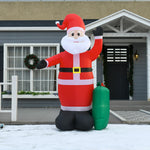Inflatable 7.5ft Santa Claus Xmas Decor Airblown Yard
