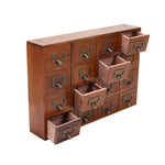 Retro Wooden Drawer Organzier Box
