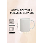 Dyzi All You Need Is Love And Coffee Printed Mug Valentine’s Day Gift