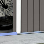 Garden Shed Storage Unit With Locking Door Floor Foundation | Medium