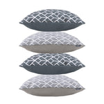 Geometric Mix 3 Art Deco Cushion Set Of 4