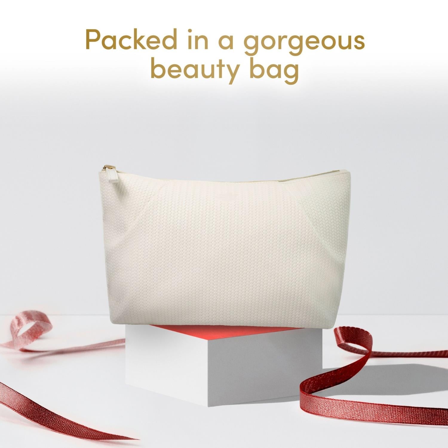 Uplift Beauty Bag Gift Set With Body Wash And Lotion, 3 Piece | Set of 1