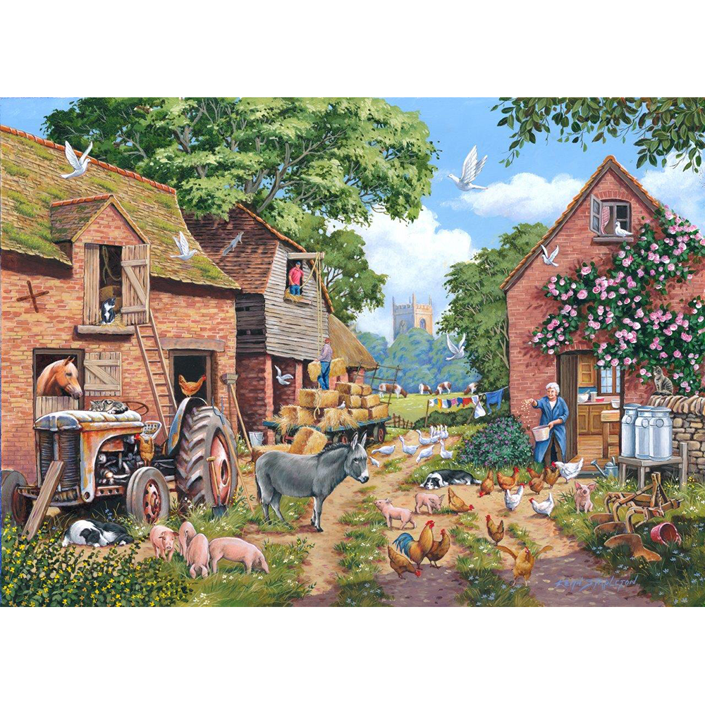 No.24 - Farm Focus - 1000 Piece Jigsaw Puzzle For Adults