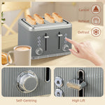 Rapid Boil Kettle & Toaster Set | Tan