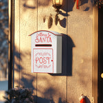 Christmas Post Box Wall Mounted Santa Mailboxion
