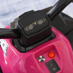 No Power Quad Toddler Ride On Car Foot-to-floor Sliding | Pink