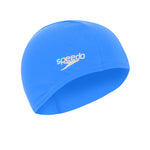 Childrens/kids Polyester Swim Cap | One Size | Blue