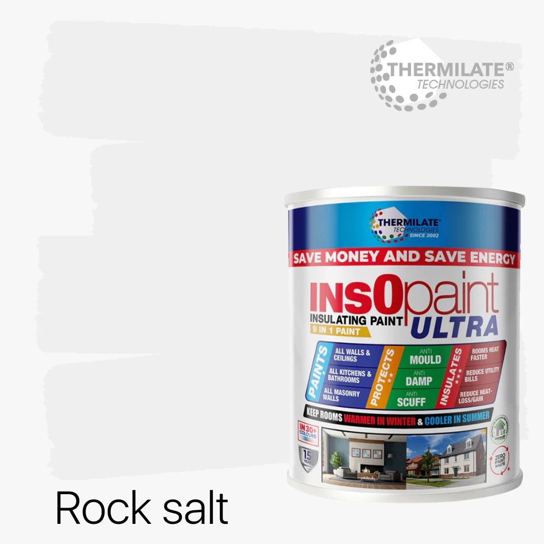 Insopaint Ultra - 9 In 1 Interior & Exterior Paint | 1L | Rock Salt