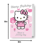 Hello Kitty Birthday Card Official Product