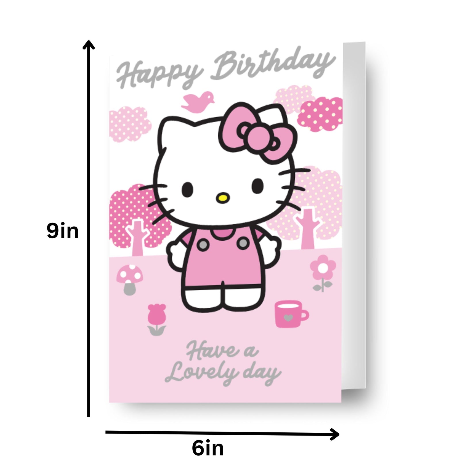 Hello Kitty Birthday Card Official Product