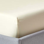 Egyptian Cotton Fitted Sheet 1000 Tc | Small Double | Cream