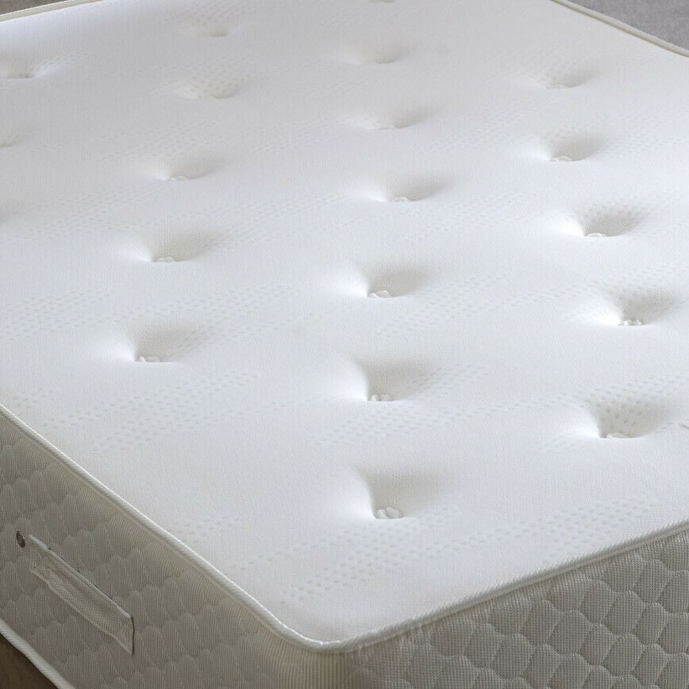 Memory Ortho 1200 Pocket Sprung Memory Foam Mattress | Double | White