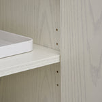 Microwave Cart On Wheels, Storage Shelf, 2-door | White