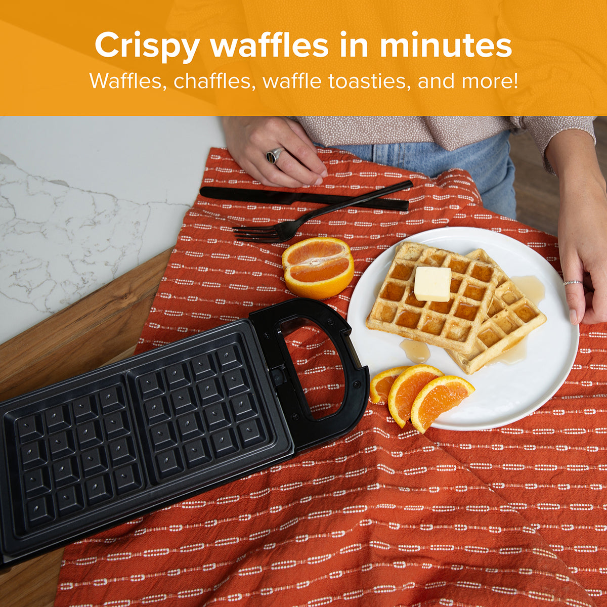 Drew&Cole 3-in-1 5 Minute CleverChef Deluxe | Black