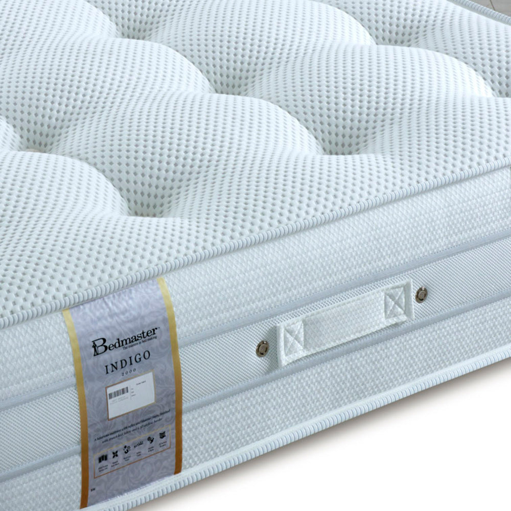 Indigo 2000 Pocket Sprung Cool Foam Mattress | Single | White