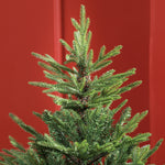 5 Foot Artificial Christmas Tree With Realistic Hinged Branches, Green | 5ft | Green