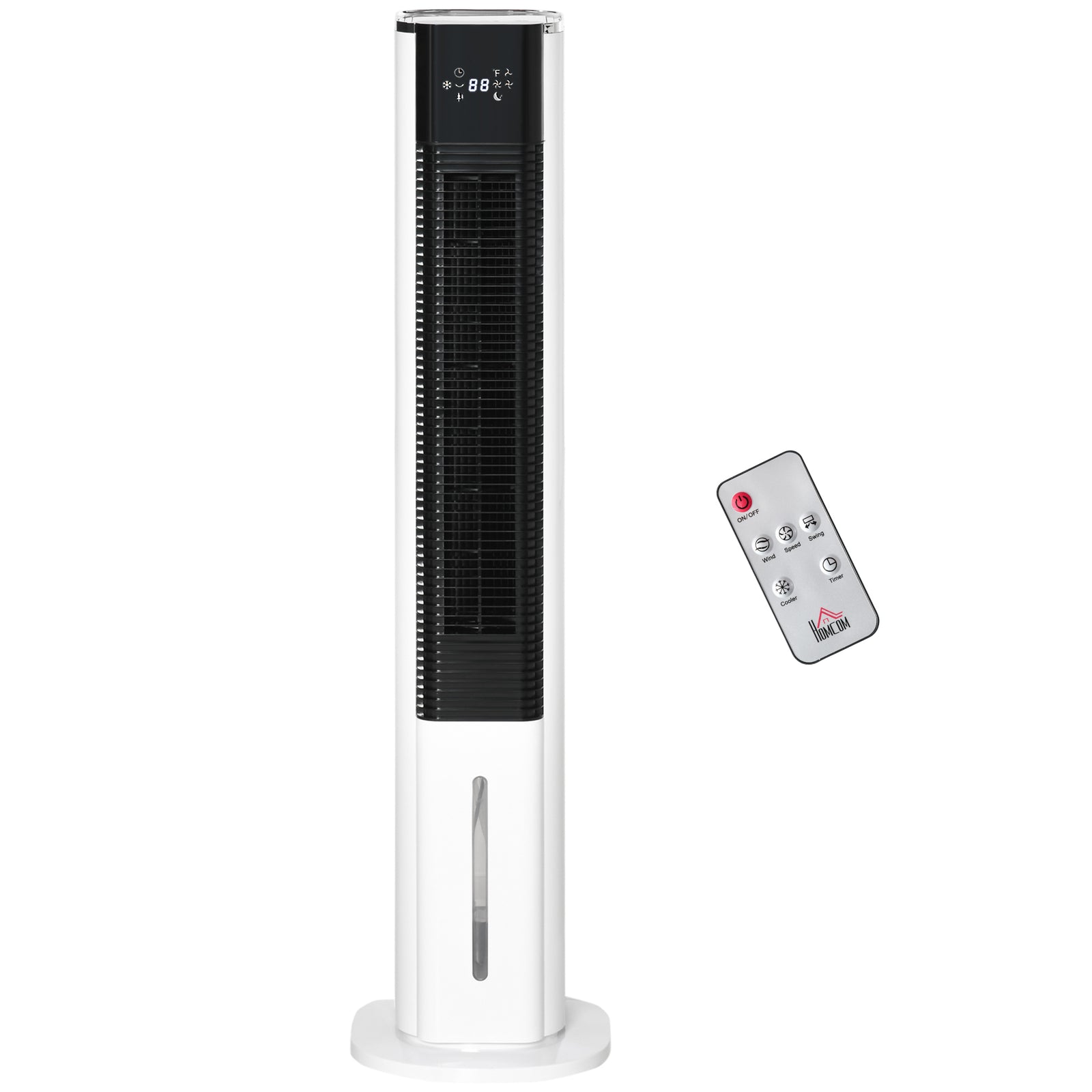 Quiet Air Cooler, Humidifier Evaporative Ice Cooling Fan | One Size | White