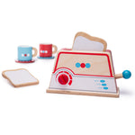 Wooden Toaster Toy, Includes 2 Slices Of Toast