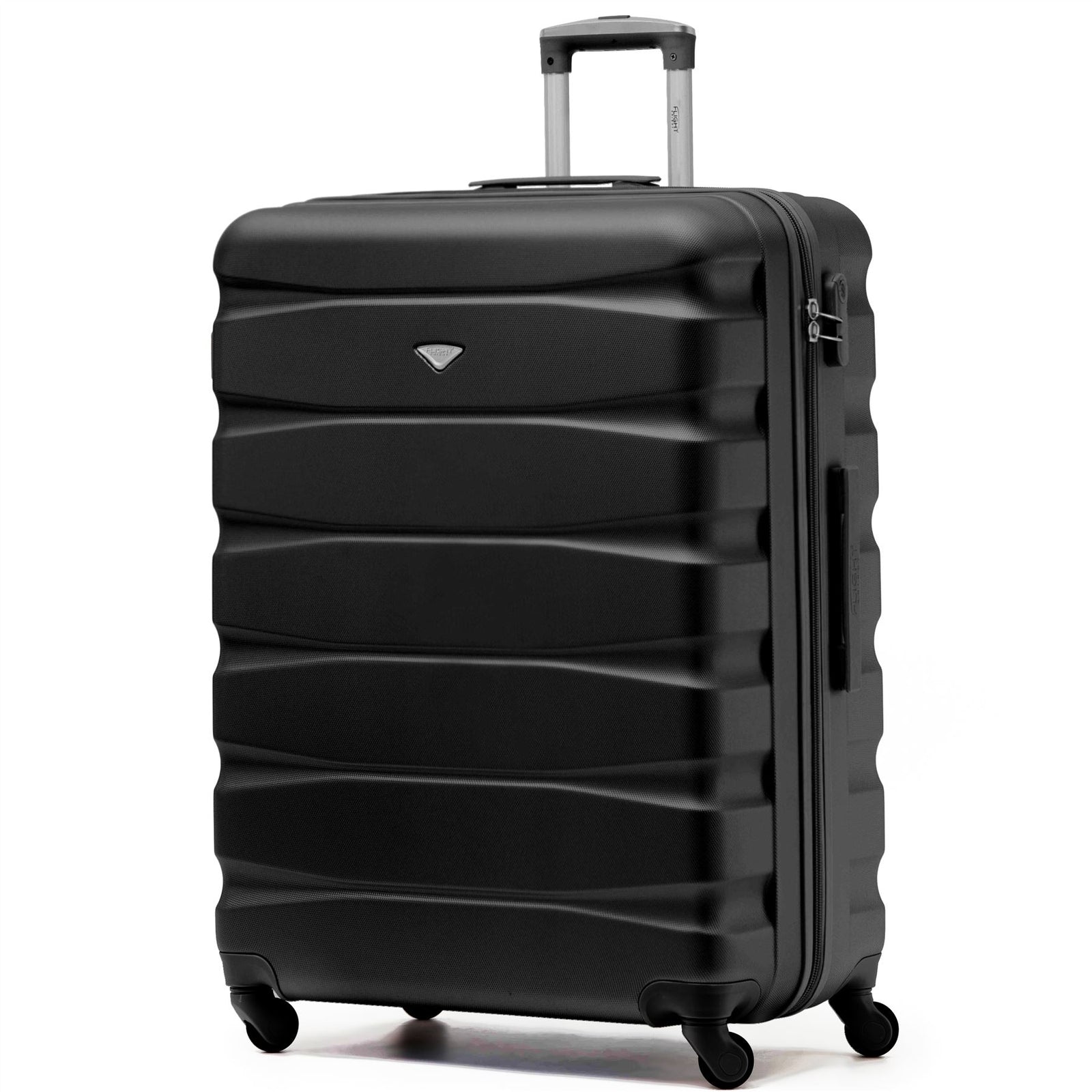 29" Large Suitcase Check-in Hold Luggage Hard Shell 4 Wheels Tsa Lock | Large | Black