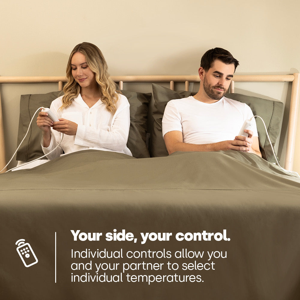Ultrasnug Electric Under blanket Dual-control - White | Super King | White