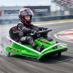 24v Electric Go Kart For Kids With Drift Mode, Soft Start | Green