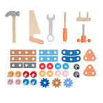 38pcs Pretend Play Kids Tool Set Montessori Toys