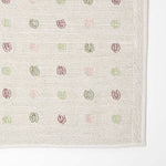 Tufted Cotton Bath Mat With Polka Dot Design | 50 x 80cm | Multi Colour